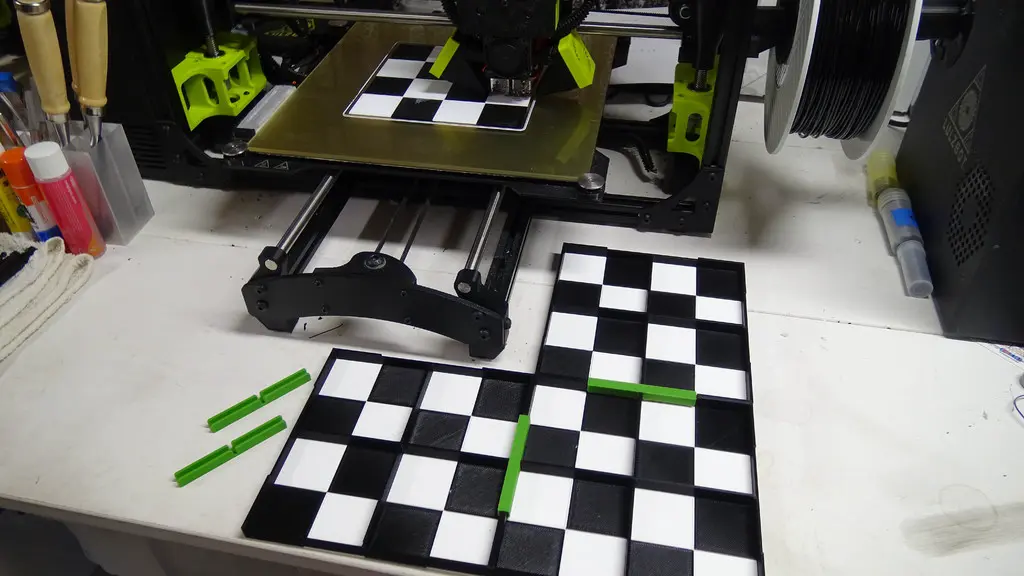 Tablero de ajedrez para extrusión doble
