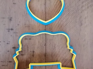 Mothers day cookie cutter