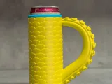 Tentacle Fish Scaled Can Cozie-6
