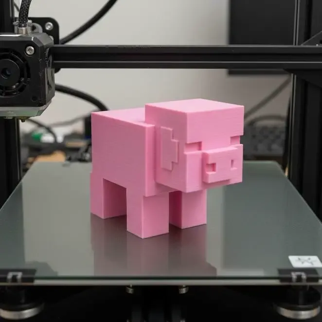 Minecraft pig