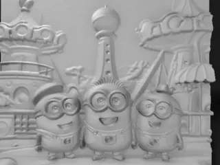 minions having fun