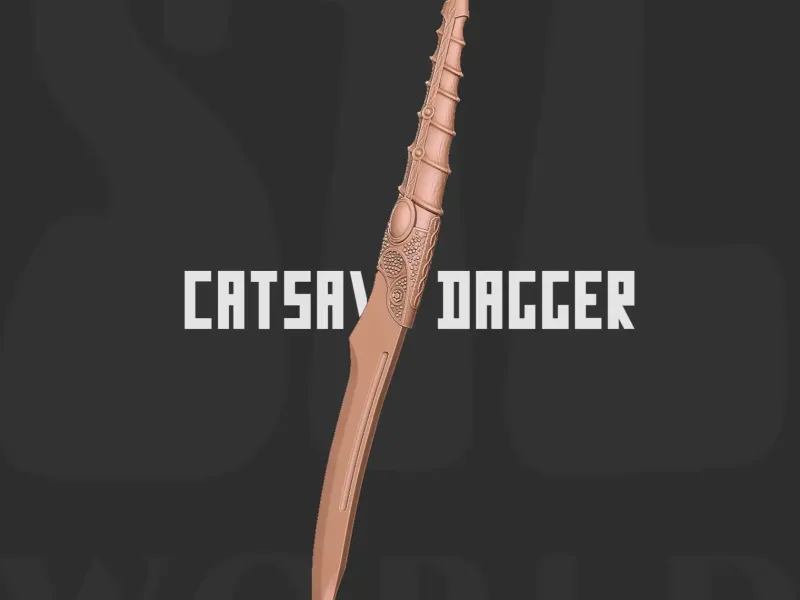 House of Dragons Catpsaw dagger for 3d print