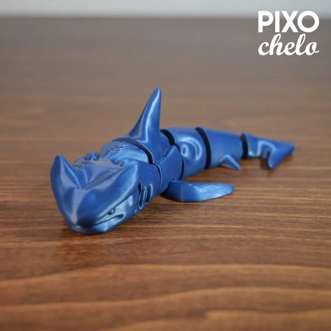 Flexi Pixo Shark (PRINT IN PLACE)
