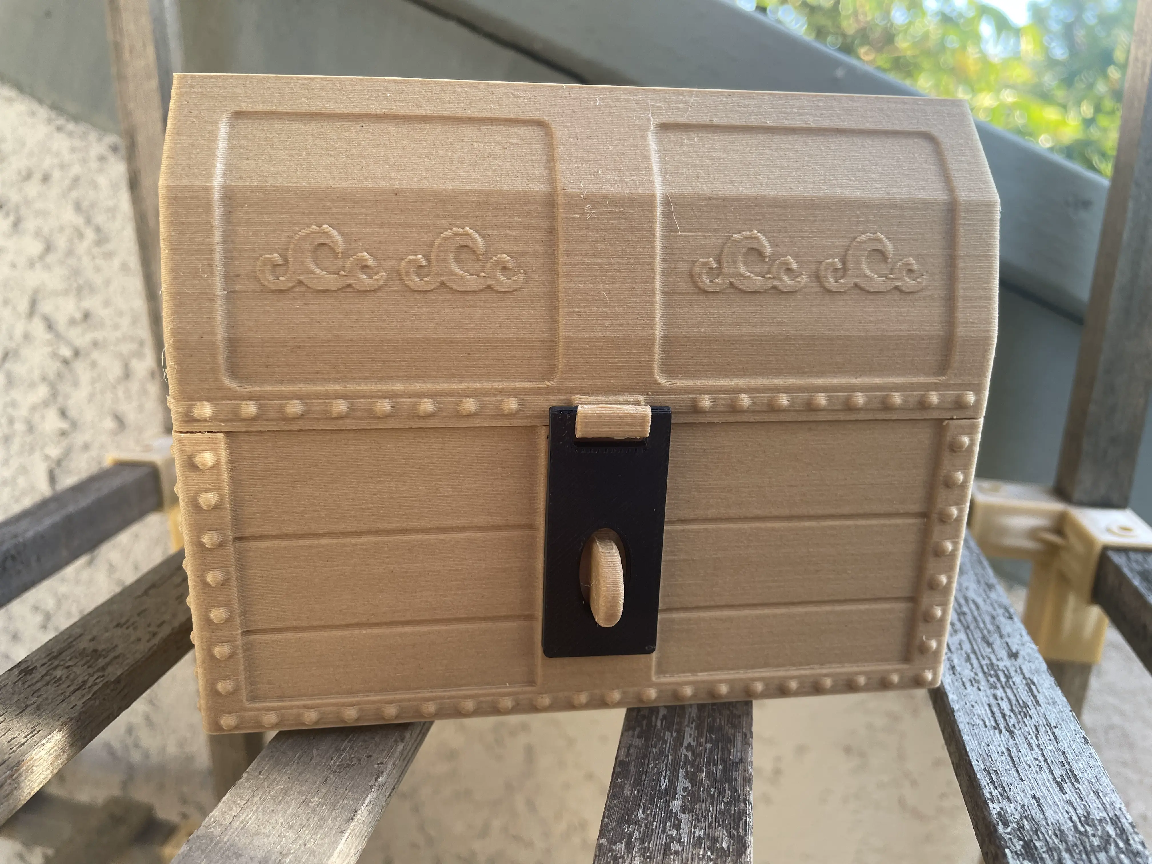 Treasure Chest Toy - Print In Place Pirate Themed Storage