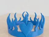 Fantasy Crown W/ Heart-0