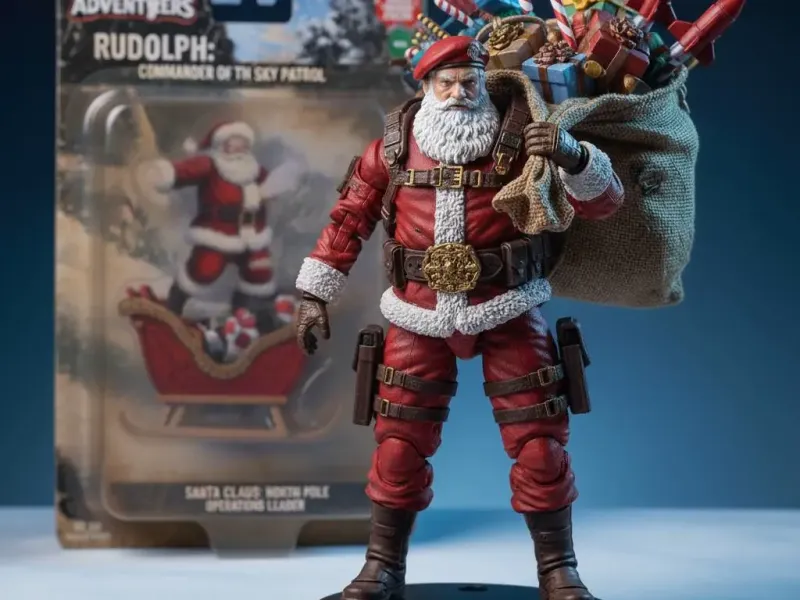SANTA CLAUS: LÍDER DE OPERACIONES DEL POLO NORTE (Papá Noel)