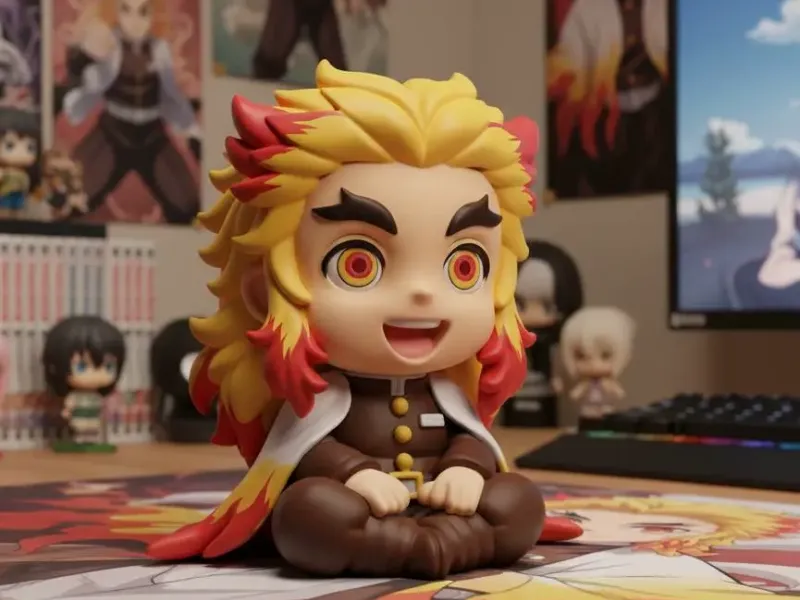 Kyojuro Rengoku CHibi - Kimetsu no Yaiba