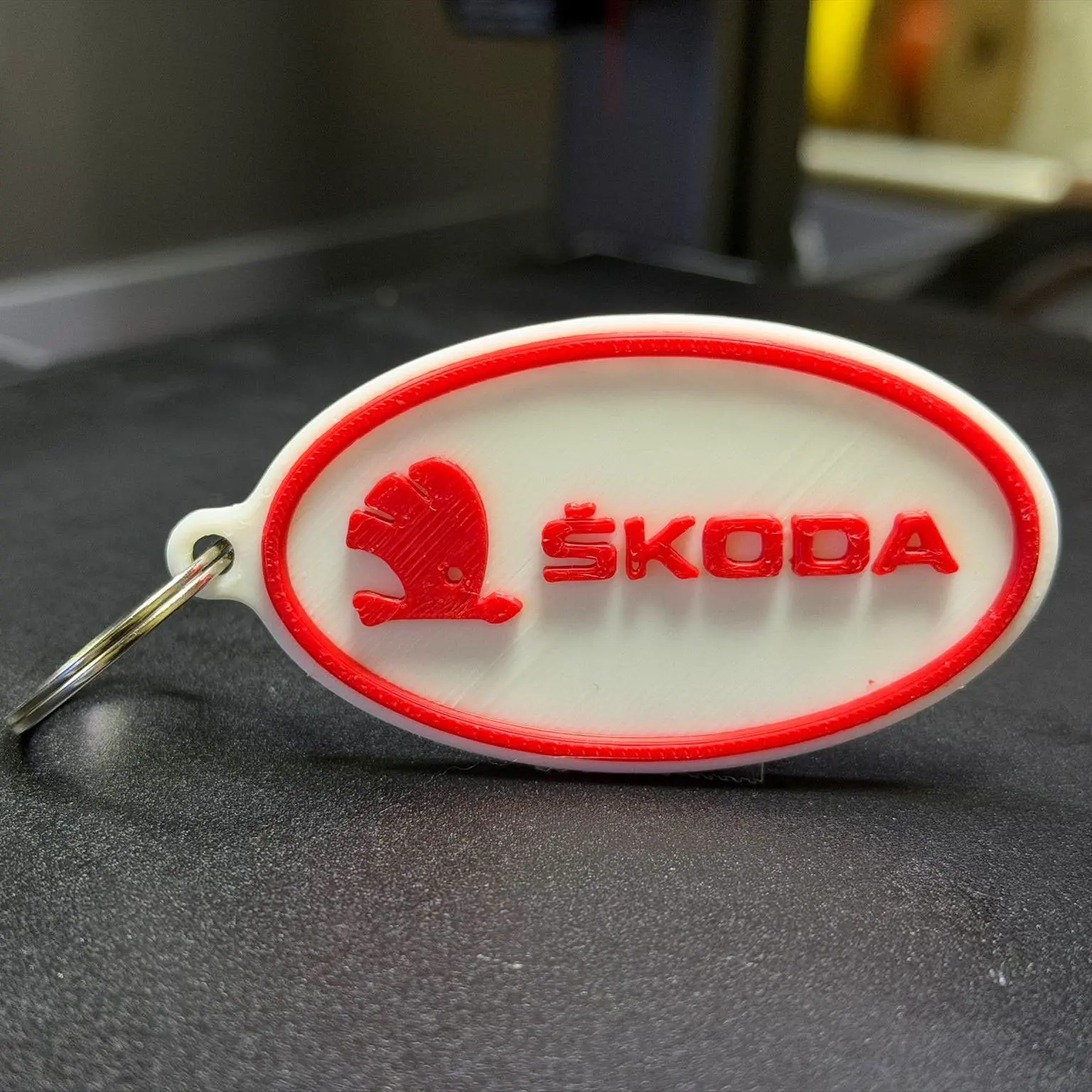 3D Printer Files | 3MF File | LLAVERO SKODA