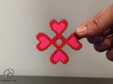 ❤️ Pixel Heart Multi Spinner – Bearing-Free 3D Printable Fid-1