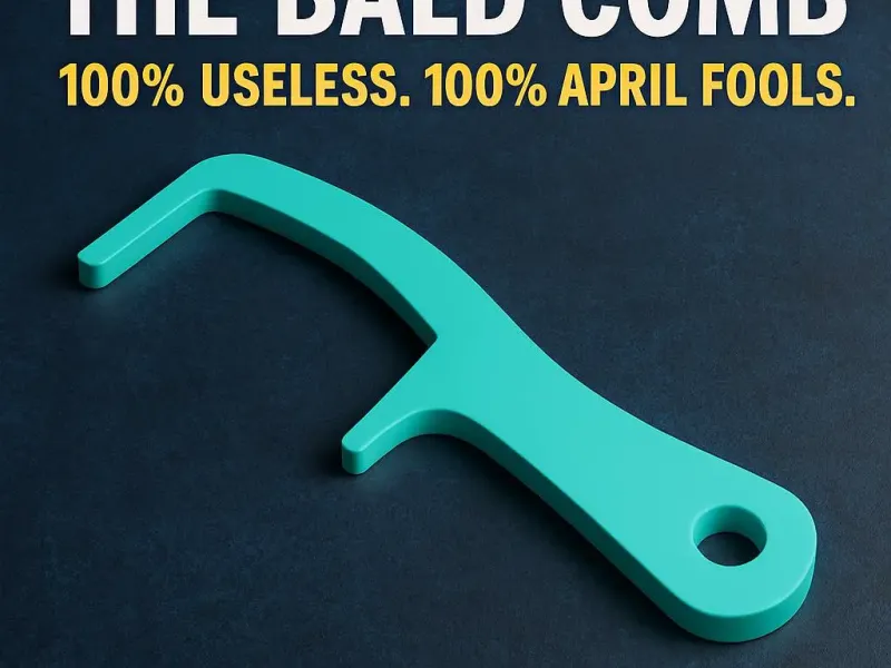The bald man's comb