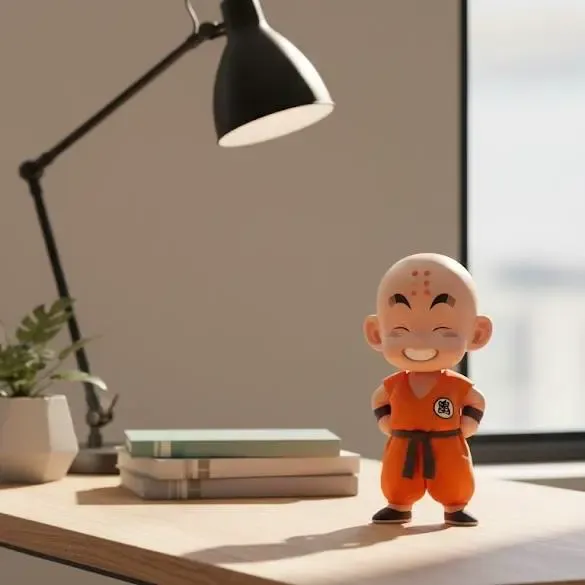 Krillin: Goku's Best Friend 3D Printable Statue