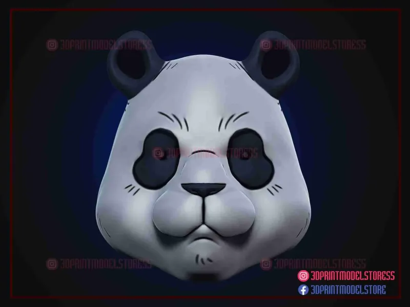 Jujutsu Kaisen Panda casco - Sorcery Fight Anime Cosplay