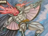 A mash up of darkhawk and batman-0