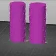 rouleaux de texture  heart-1