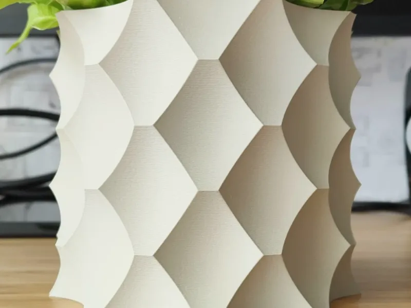 Anti Quilted Plant pot and Planter - Vase mode design
