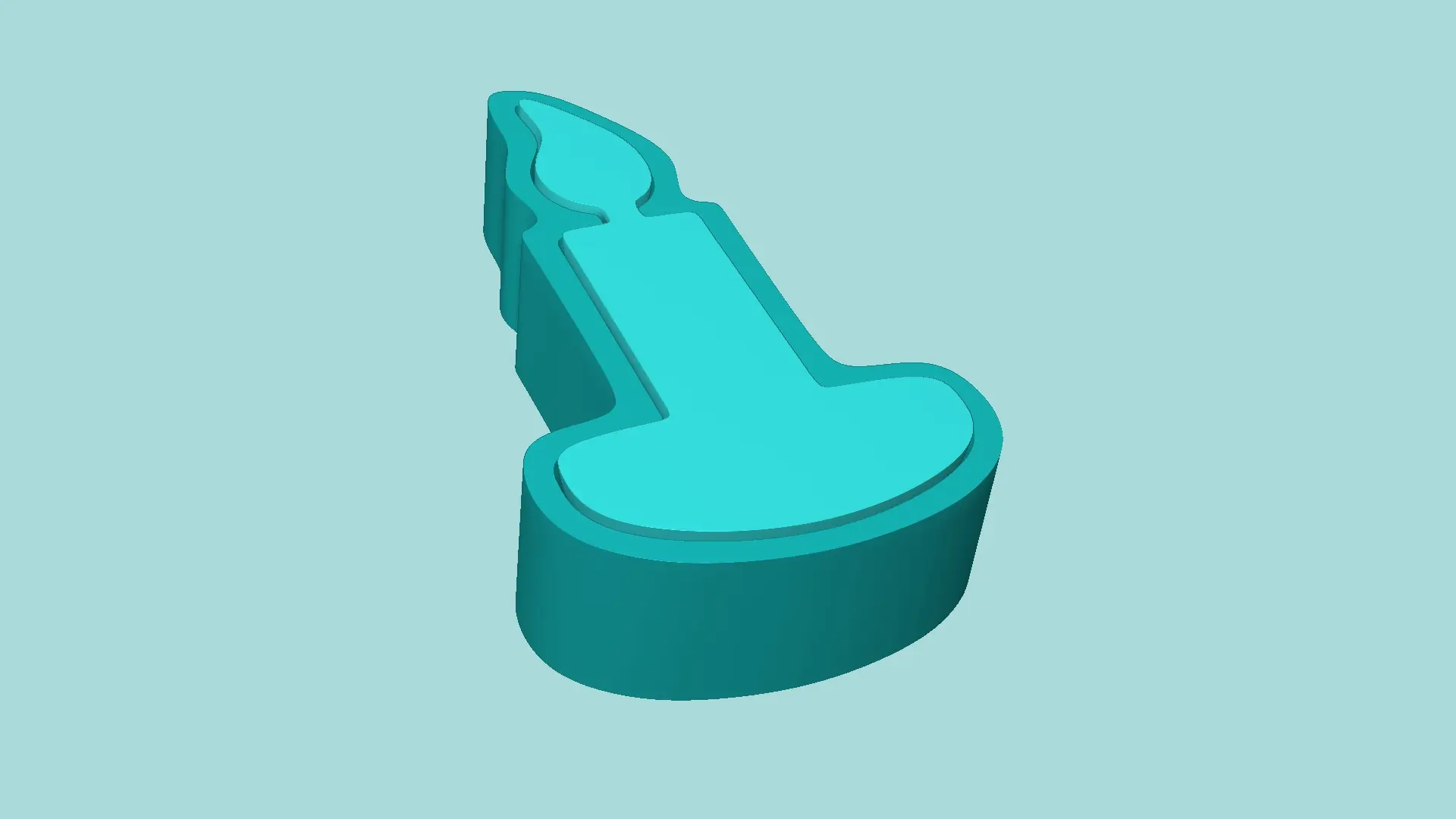 Candle Mold 01 - Silicon Maker - Template