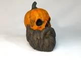 BEARDED PUMPKIN SKULL - 長髯南瓜頭骨-4