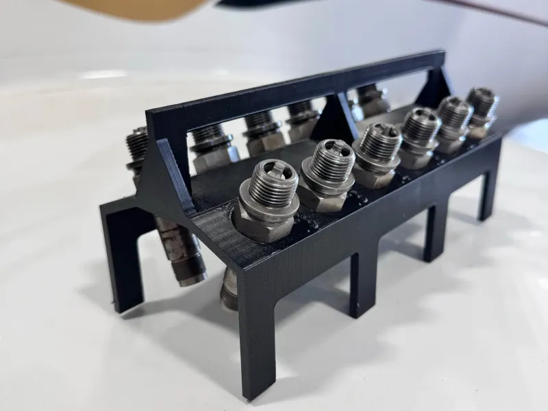 Aviation Spark Plug Tray