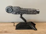 Predator Plasma Caster / Shoulder Cannon & Base-4