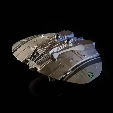 cylon raider de la serie original galáctica 1978