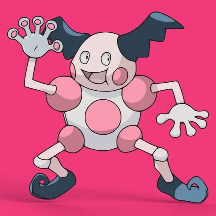 Mr. Mime Wall Art