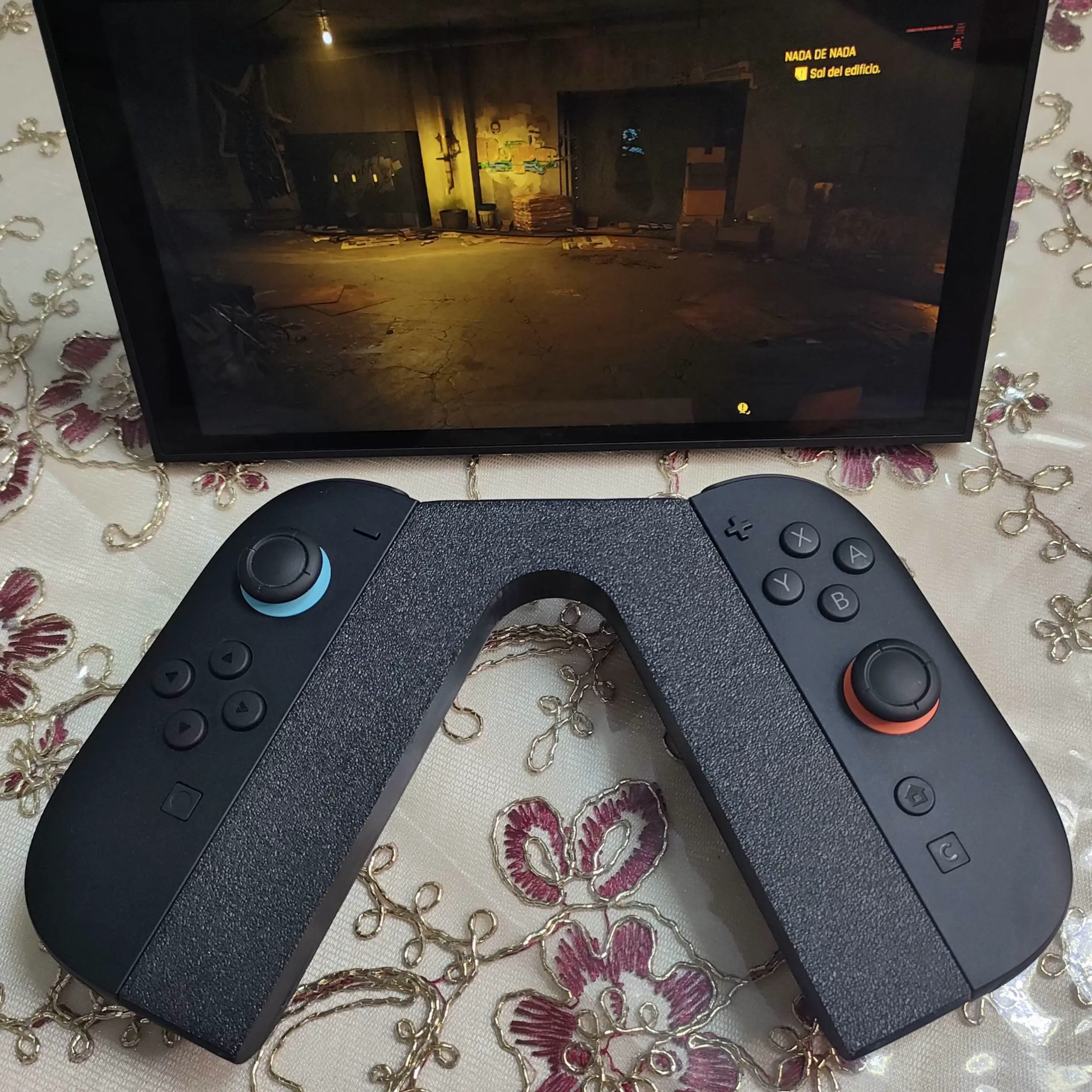Grip para Nintendo Switch 2 con agarres
