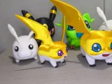 Digimon Patamon Standing Pose Single-Color Print Assembly Edition-2