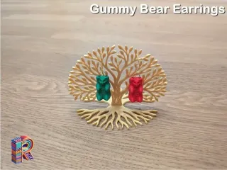 🐻 Sweet & Playful – Gummy Bear Earrings