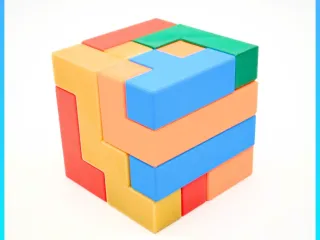 Cube Puzzle - Level difficult