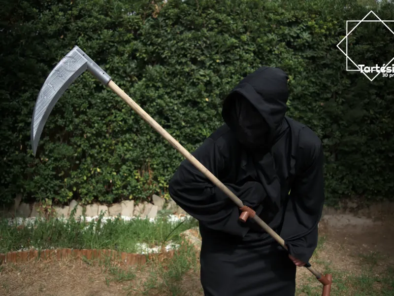 Halloween scythe