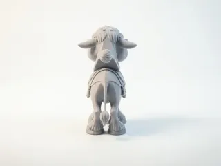 Cute Camel Figurine Chibi Animal 3D Printable