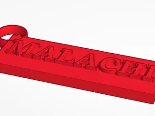 Malachi Keychain