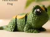 Flexi Knitted Frog-2