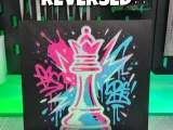 Chess Art Graffiti Knight – Hueforge – 4 Colors-4