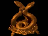 Triple Snake Jewelery Stand
-1
