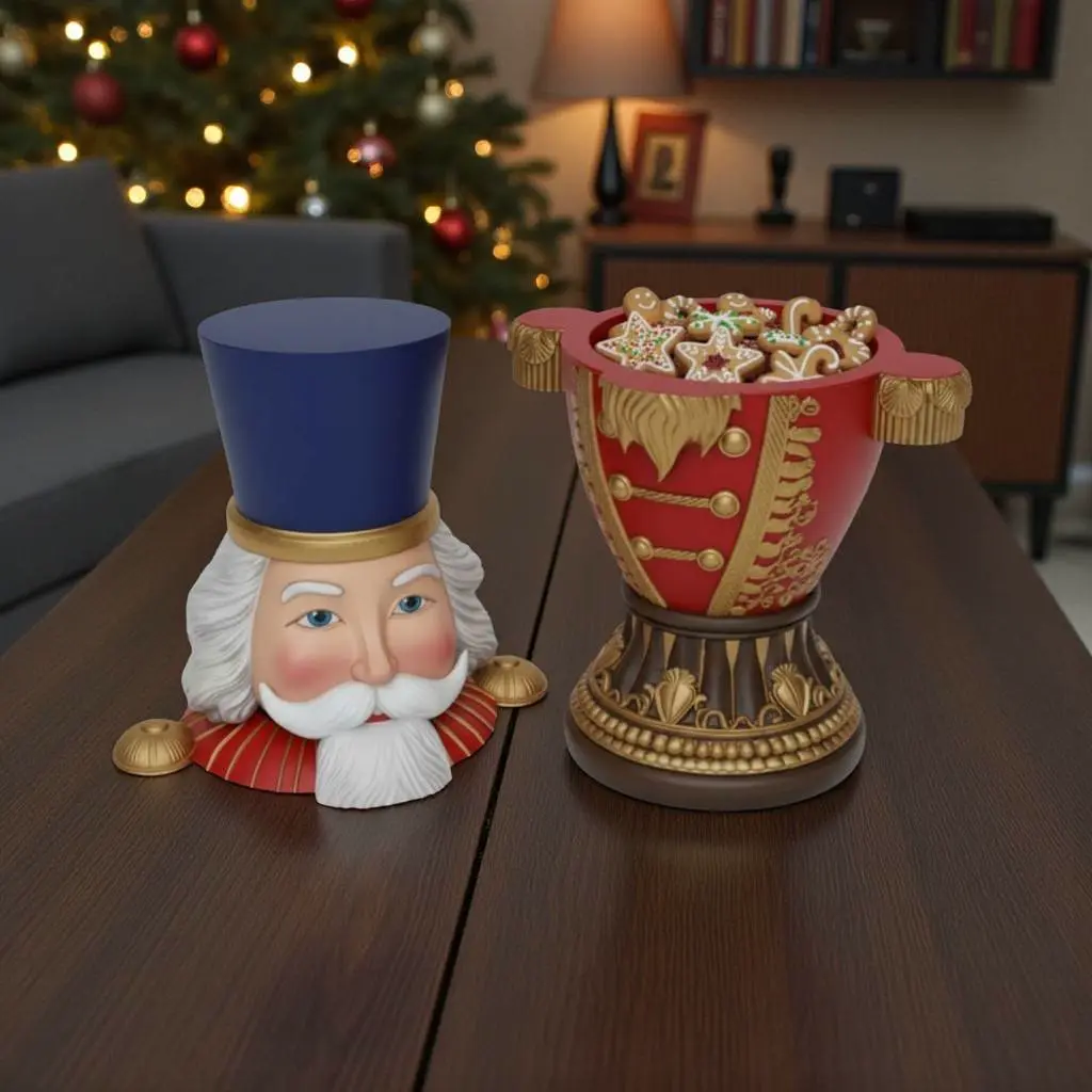 Nutcracker 2 in 1 - Cookie Jar - Magic and Sweetness