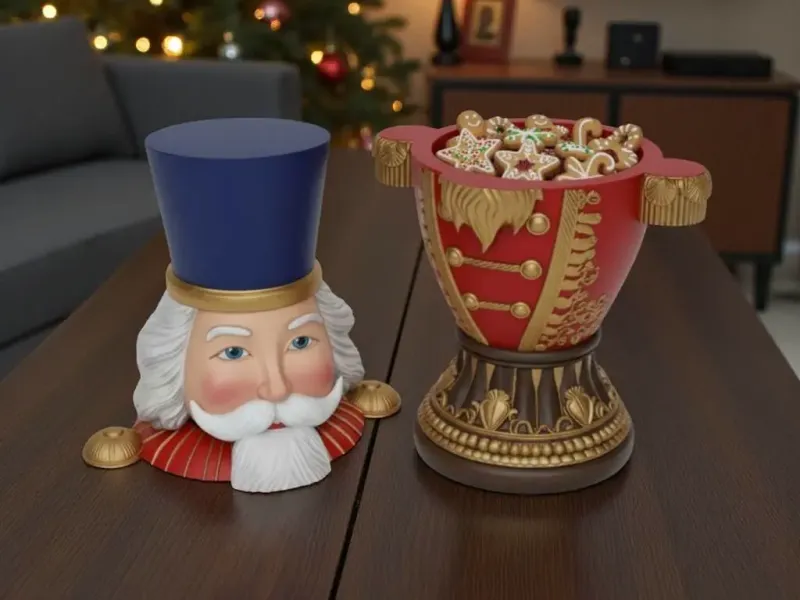 Notenkraker 2-in-1 - Koekjespot - Magie en Zoetigheid