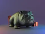 PITBULL DOG DECOR-2