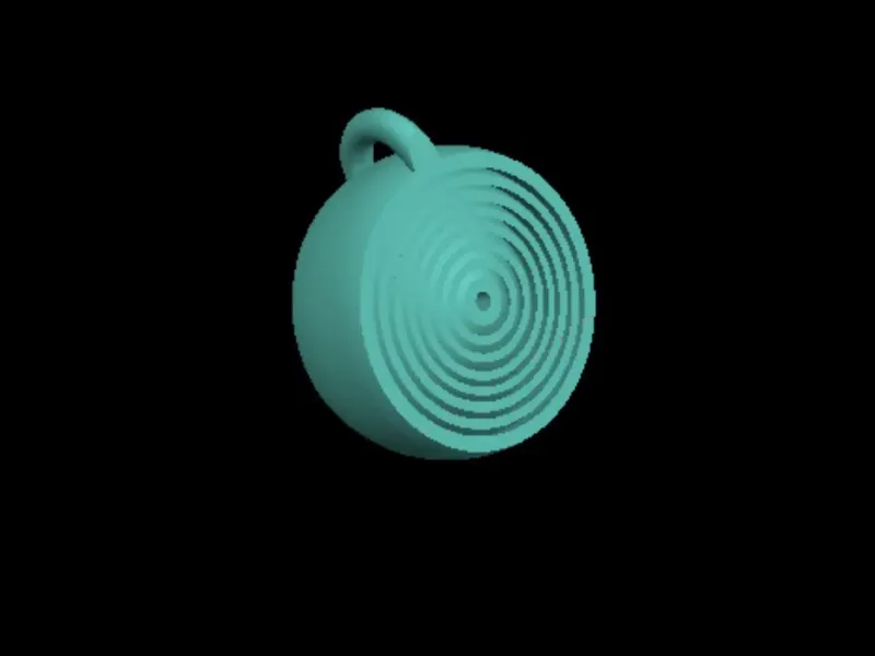 super gyroscopic relaxing keyring - 8 rings
