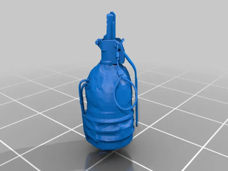 homemade semtex grenade - gubbins