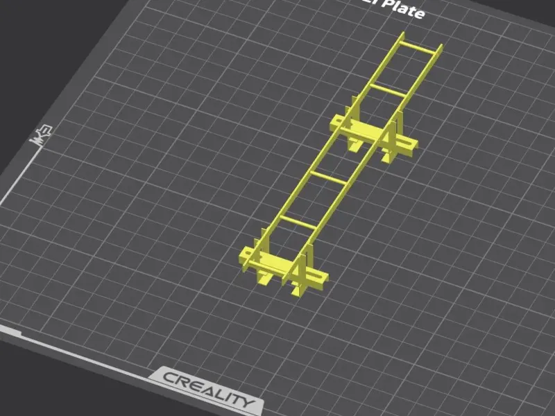 Ladder voor bovenleidingspaal Belgisch spoor 2