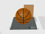 PALLACANESTRO AIRLESS - STL &amp; 3MF MULTICULOR-4