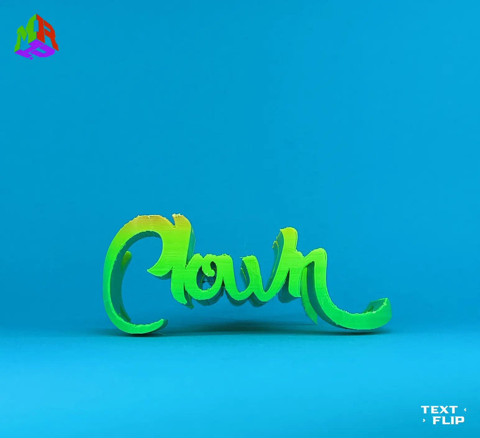 Retournement de texte - Clown 🤡