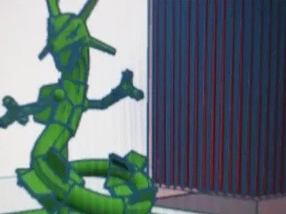 Pokemon Rayquaza with supports