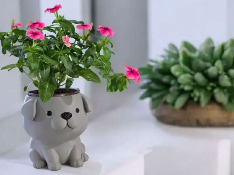 Cute Dog Planter_Vase