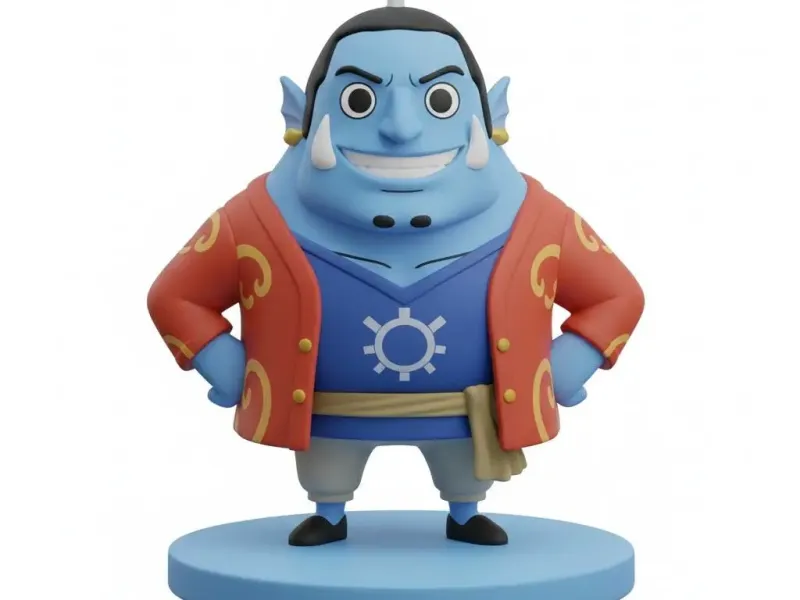 Jinbe chibi rarito xD - One piece