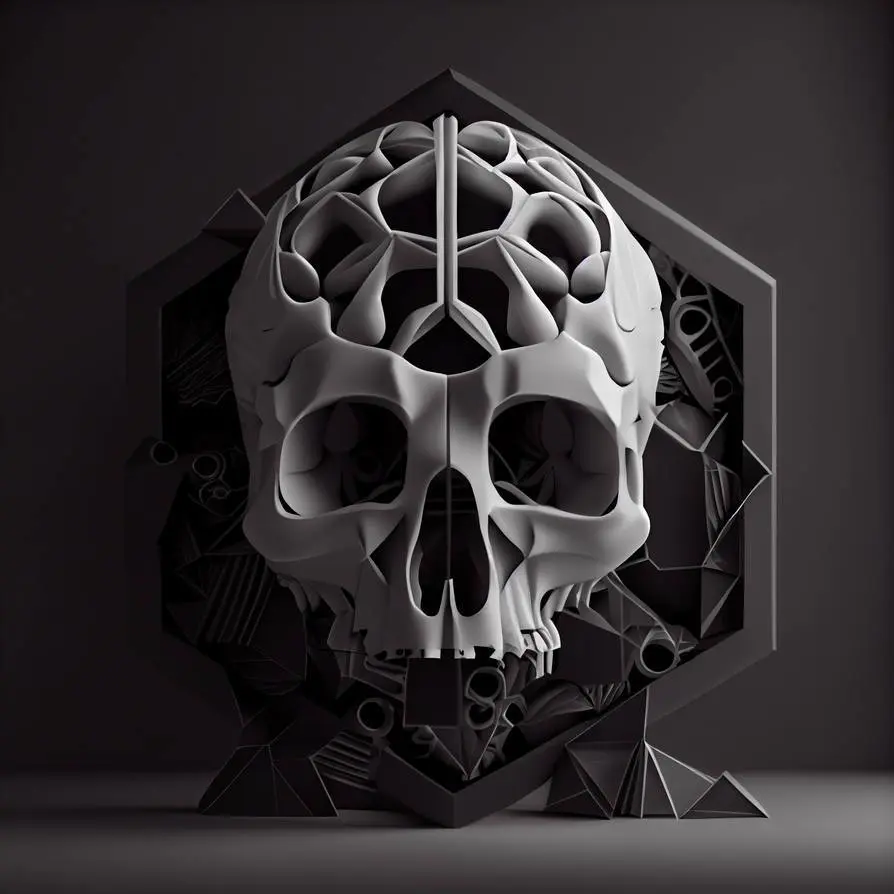 Skull Statue