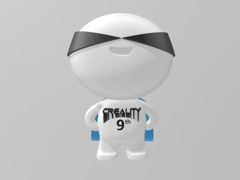 Creality Mascot Cuva Special Edition 9th Anniversary
