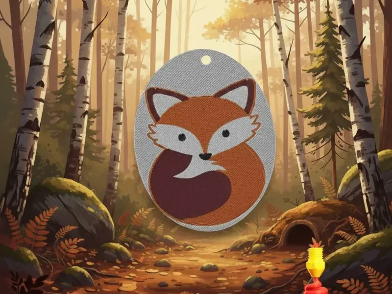 Llavero zorrito - keychain fox
