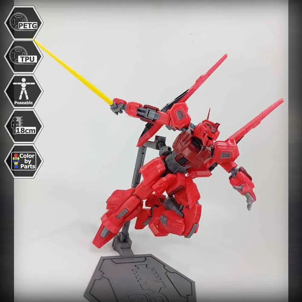 Other STL Download - Rei Shiki 18cm(1/100 scale) - Based on MSZ